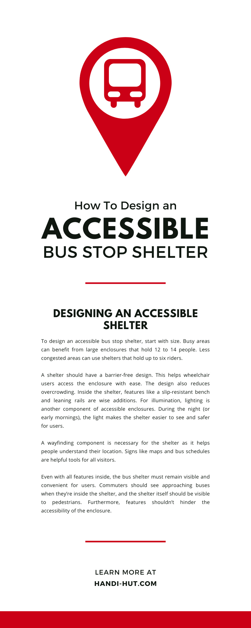 How To Design an Accessible Bus Stop Shelter