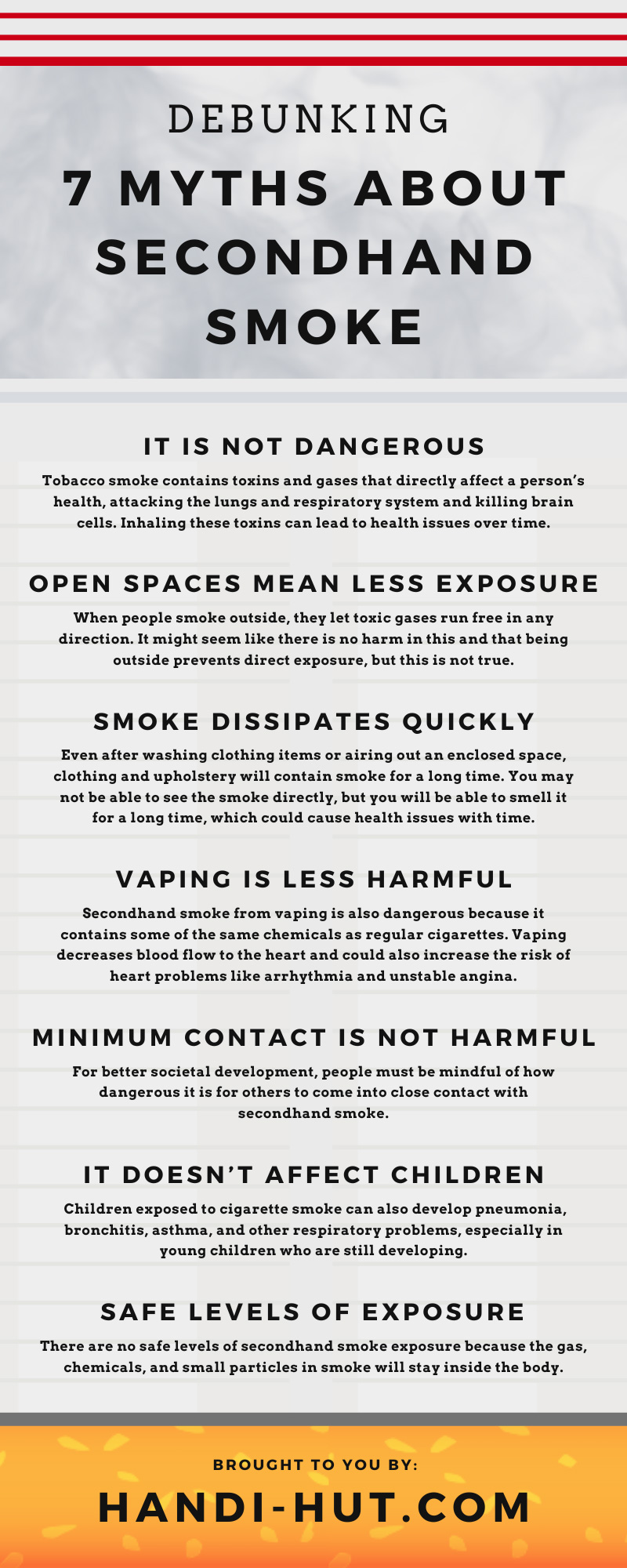 Debunking 7 Myths About Secondhand Smoke 