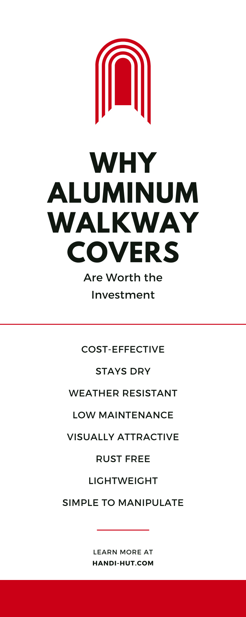 Why Aluminum Walkway Covers Are Worth the Investment