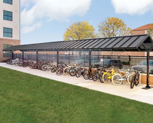 4 Benefits of Providing Apartment Bike Shelters