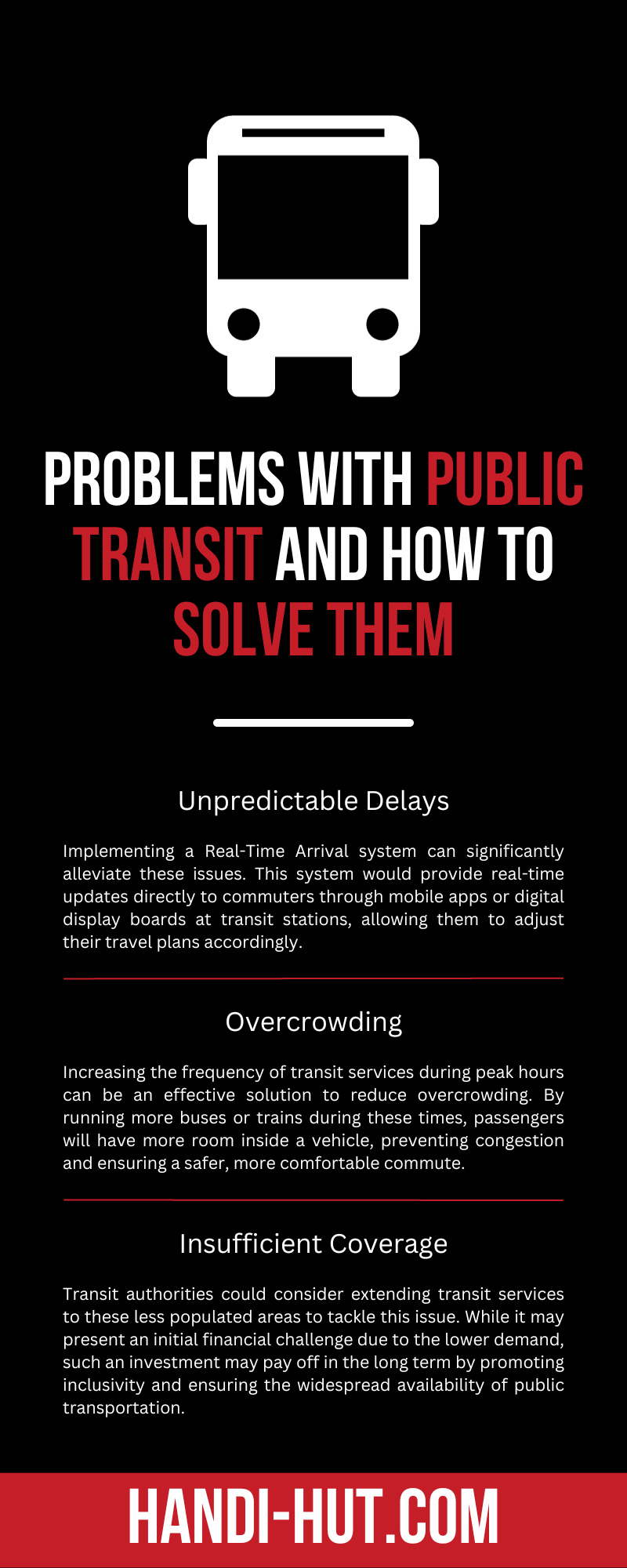 10 Problems With Public Transit and How To Solve Them