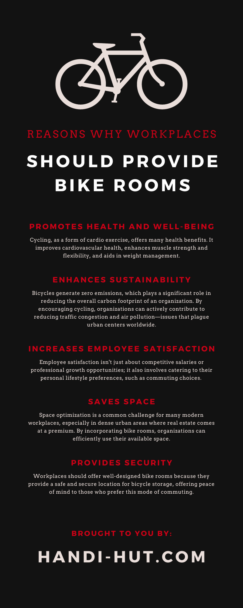 Reasons Why Workplaces Should Provide Bike Rooms